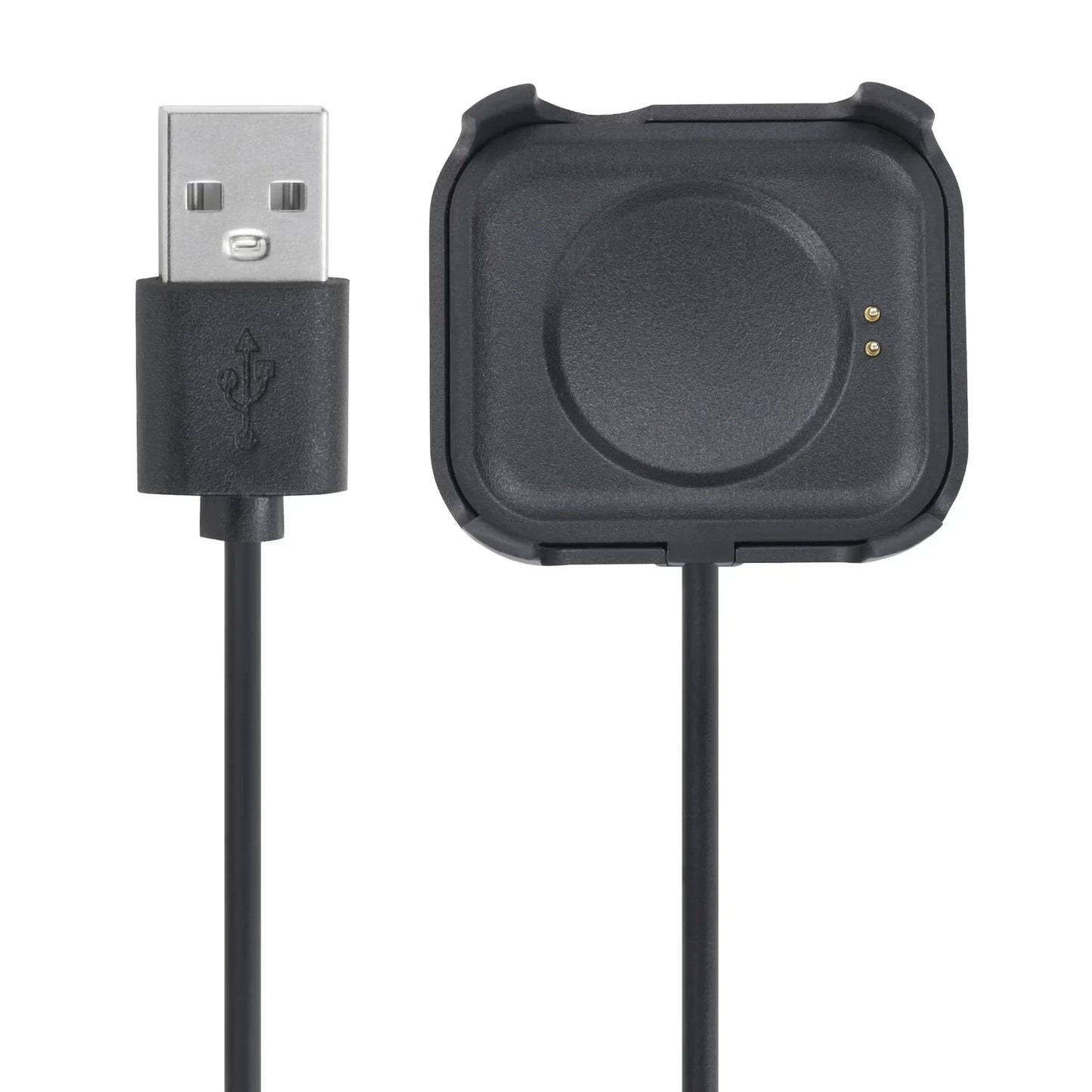 USB Smart Watch Charger Cable – i8 Pro Max, HW22 & More Peaceful Pleasures Health and Wellness black