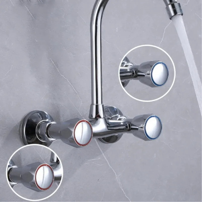 2-Pack Universal Faucet Handle Knob Replacement – Hot & Cold