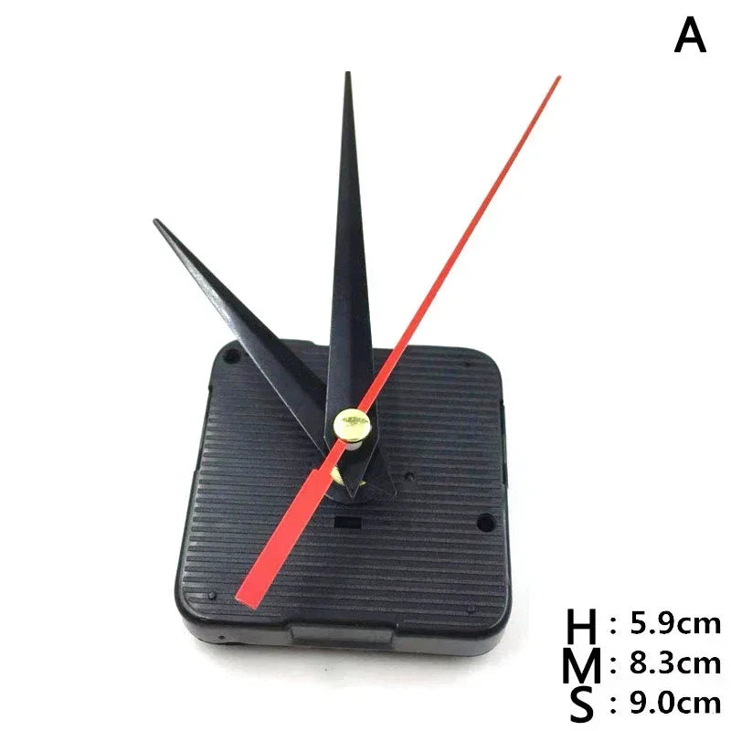 1 Set Hanging DIY Quartz Watch Silent Wall Clock Movement Quartz Repair Movement Clock Mechanism Parts Clock Parts with Needles Peaceful Pleasures Health and Wellness A