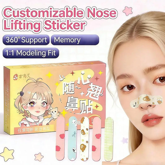 Nose Lift Reshaping Patches – Reusable Lifting Strips 10-Pack Nose Reshaping Patches Oasis Select