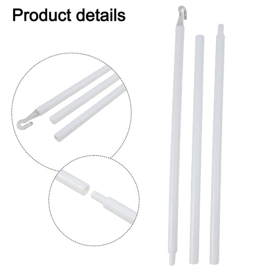 89cm Adjustable Blind Pull Rod | PP Lightweight Multi-Stage Lock Blind Pull Rod Oasis Select China Mainland