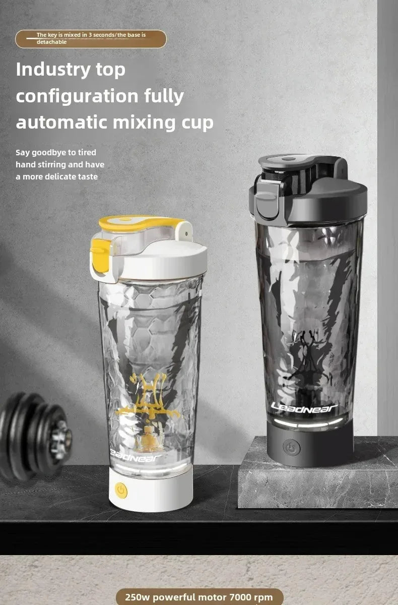 Automatic Mixing Cup 700ml Multi-Functional Sports Fitness Protein powder Electric Shaking Cup Office Living Room Coffee Cup Peaceful Pleasures Health and Wellness