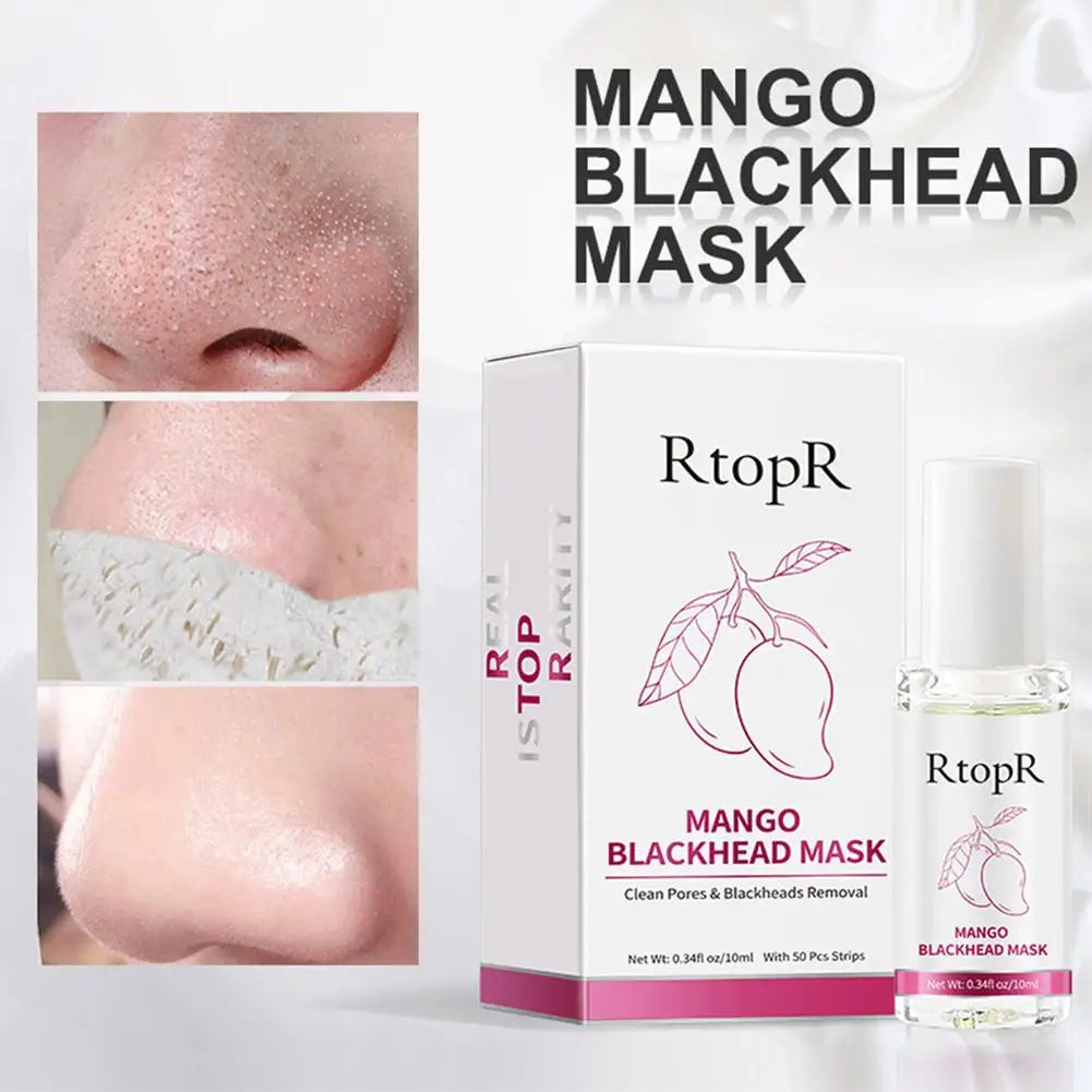 Mango Blackhead Remover Peel-Off Nose Mask 10ml + 50 Papers
