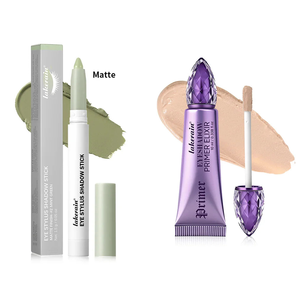 ibcccndc Eyeshadow Primer & Stick Combo – Waterproof, High Pigment