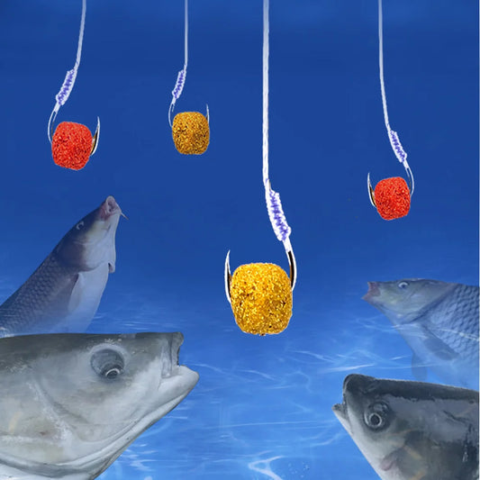 Artificial Carp Baits Fishing Lure with Irresistible Scent for Fish for Fishing Trout Crappie Bass Walleye Peaceful Pleasures Health and Wellness
