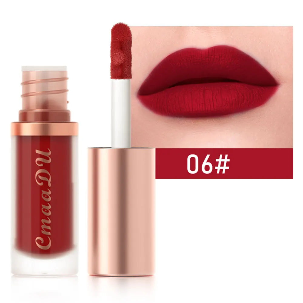Cmaadu Matte Velvet Lip Gloss – Waterproof Long-Lasting Lipstick