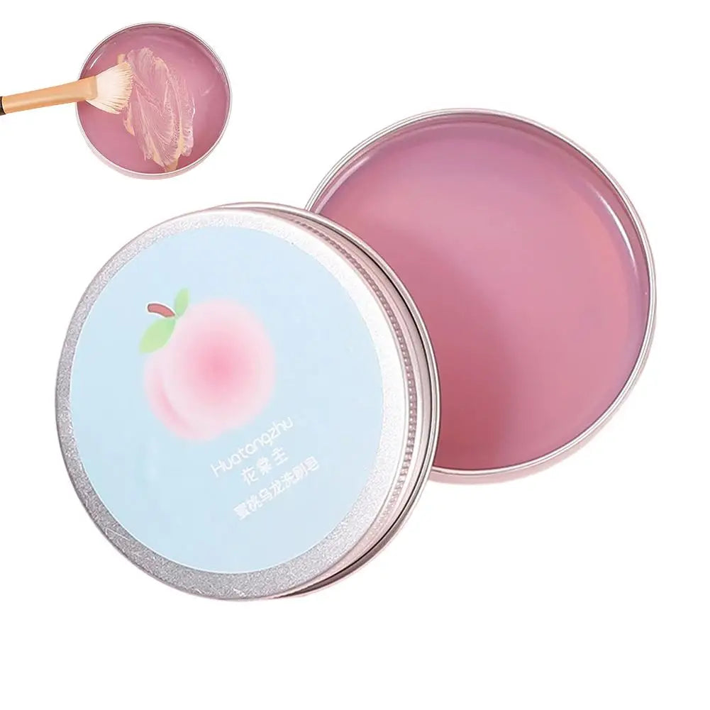 Makeup Brush Cleaner Soap & Silicone Mat – Deep Color Removal