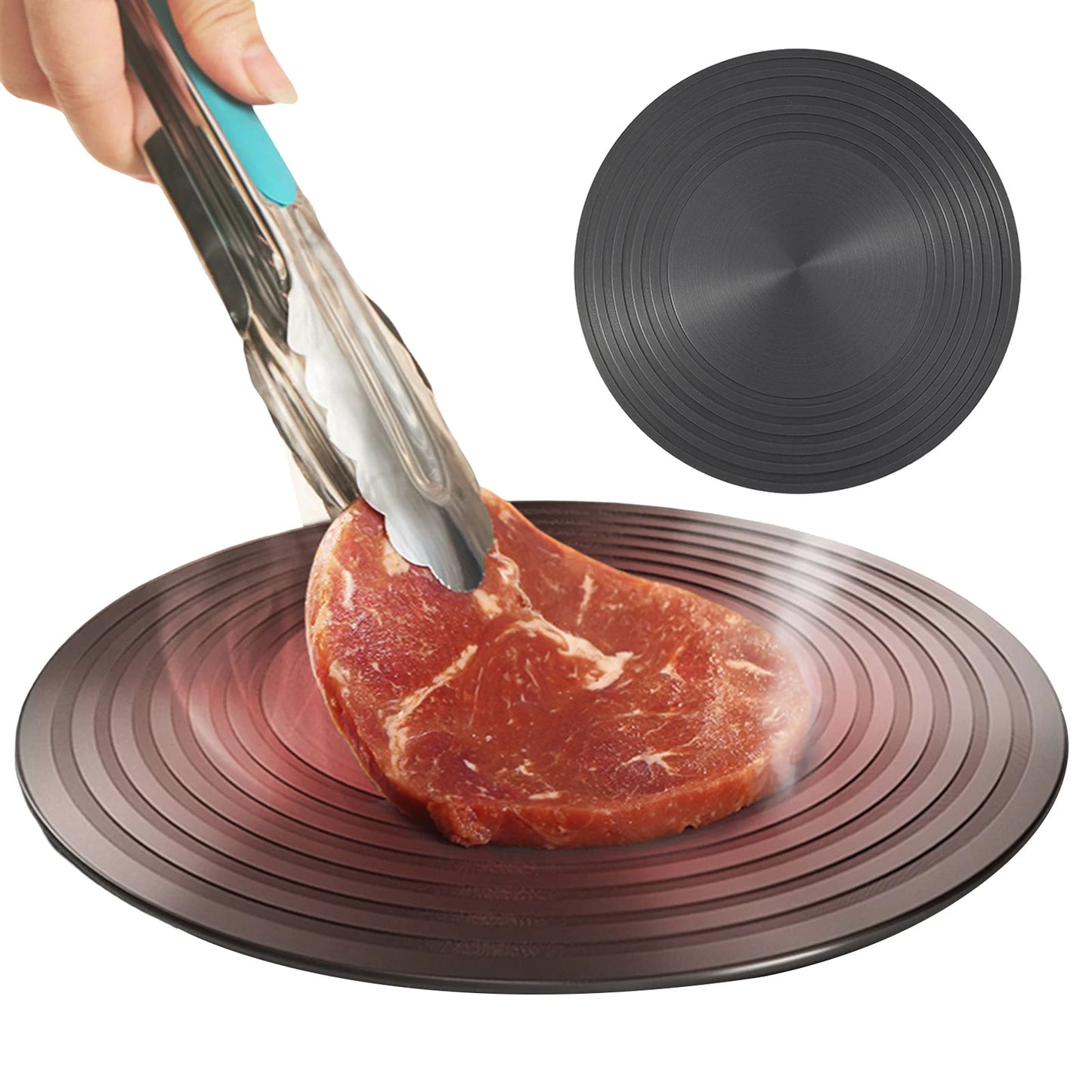 Gas Stove Heat Conduction Defrosting Plate Thermal Conductivity Uniform Plate for Home Kitchen Dining Room Peaceful Pleasures Health and Wellness