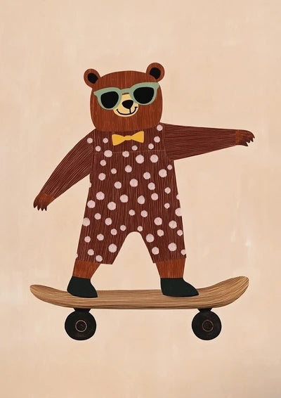 Funny Animal Canvas Wall Art Prints | Kids Nursery Room Decor
