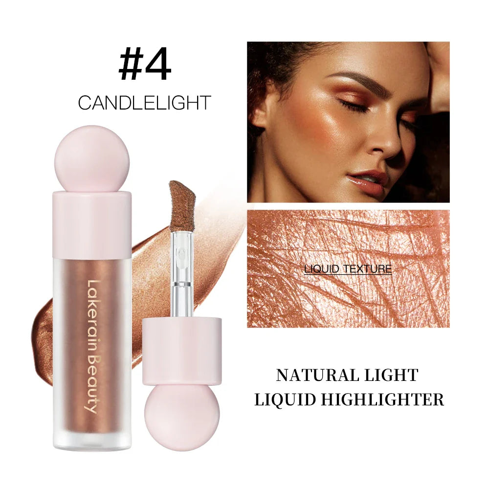 Liquid Highlighter 4 Shades – Natural Glow Luminizer Makeup
