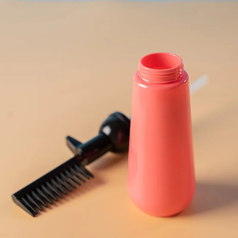 Hair Dye Applicator Bottle with Comb | Salon Coloring Tool