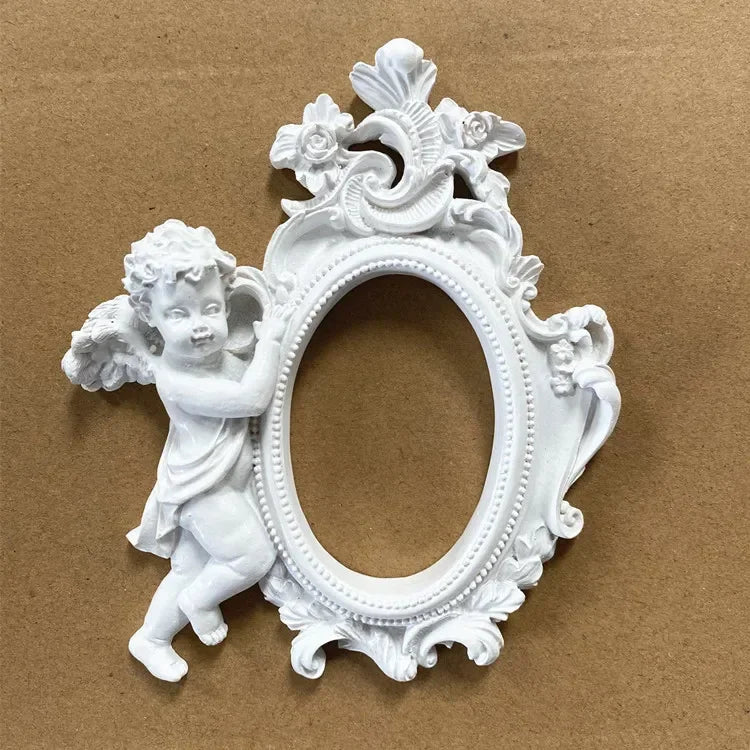1PC Retro Photo Frame Gold Picture Frame Home Decor Photography Props Wedding Pictures Frames Gifts Desk Decoration Ornament Peaceful Pleasures Health and Wellness type2