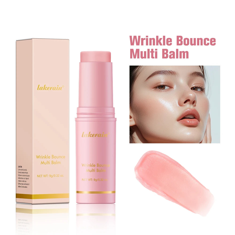 Moisturizing Wrinkle Bounce Multi Balm Collagen Multi Balm Stick Wrinkle Bounce Balm Multi Cream Dull Cosmetics Korean Peaceful Pleasures Health and Wellness