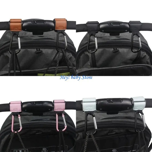 Baby Stroller Carabiner Hooks – Universal Pushchair Hanging Clips Stroller Hook Accessory Peaceful Pleasures Health and Wellness