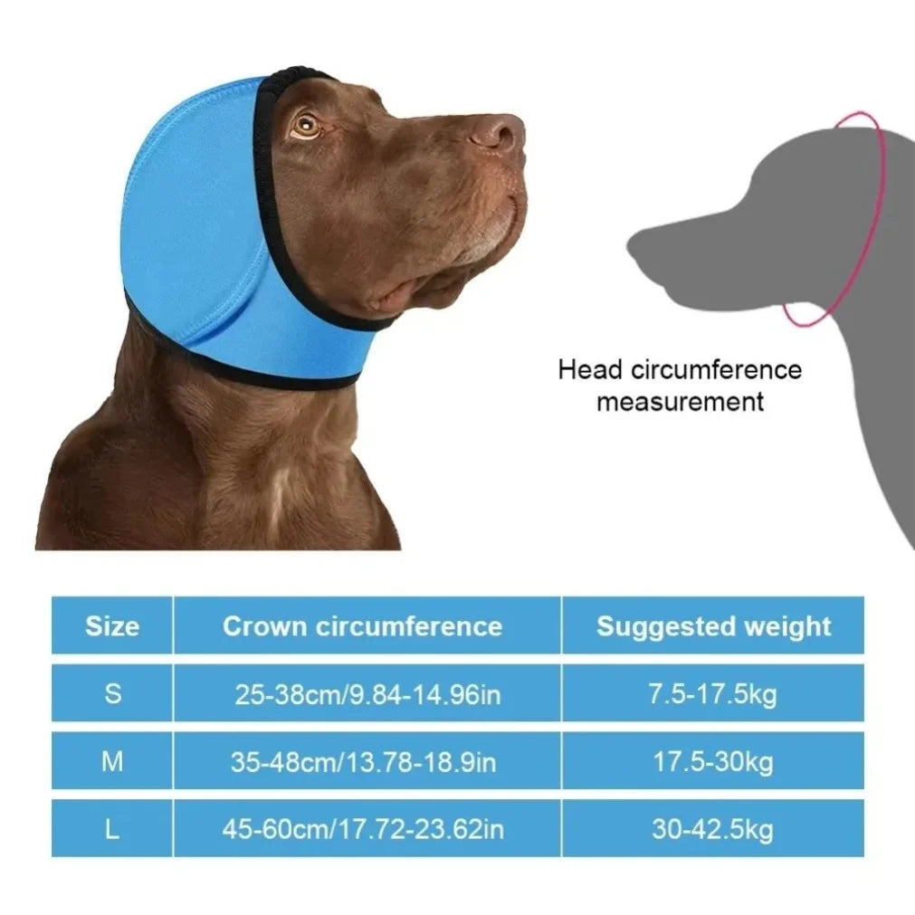 Dog Calming Ear Covers – Adjustable Noise Reducing Earmuffs