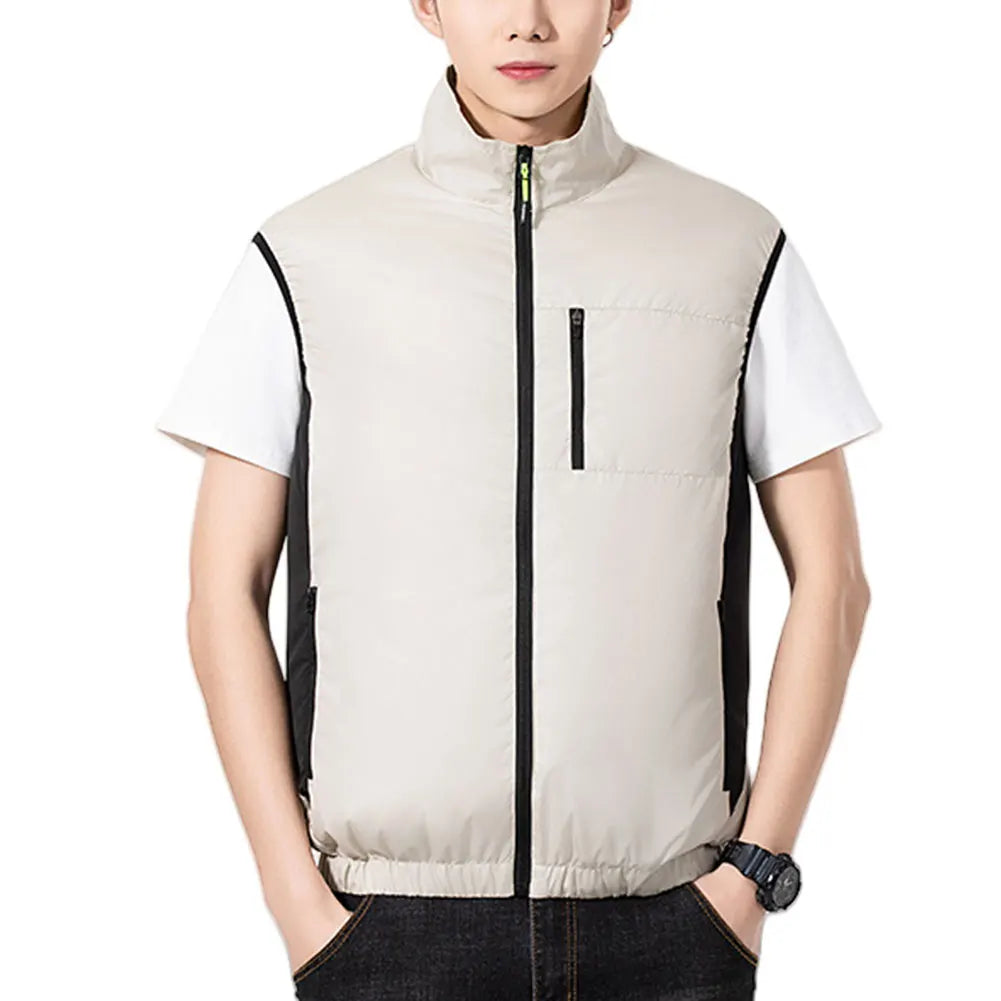 Electric Cooling Vest | 3-Speed Fan Vest for Summer Outdoor Peaceful Pleasures Health and Wellness