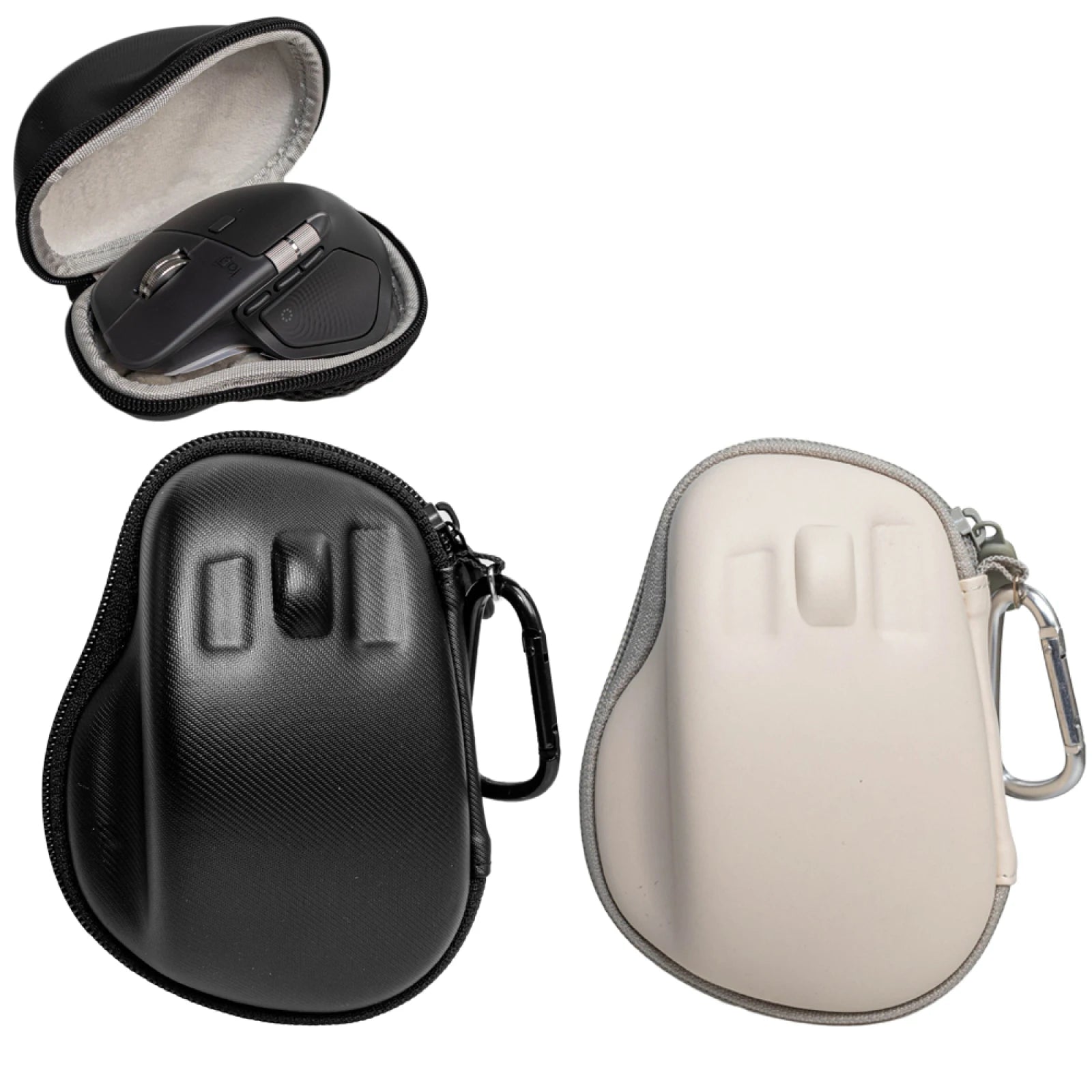 Integrated Organizer Hard Carrying Case For Logitech MX Master 4/3S Wireless Mouse All-Round Shock & Splash Protection Peaceful Pleasures Health and Wellness