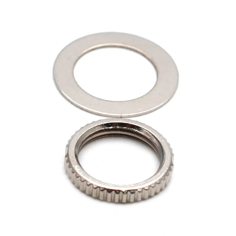 M12 Guitar Bass Shake Switch Nut Gasket Musical Instrument