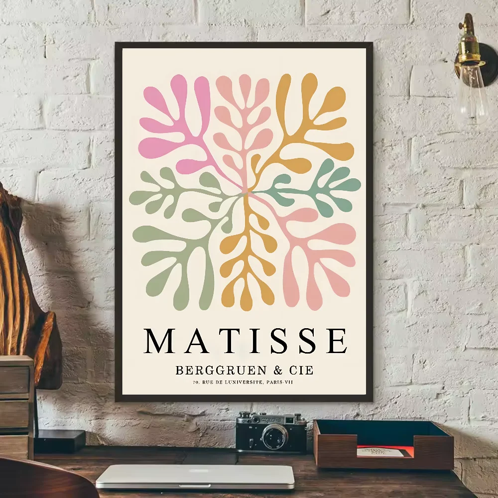 abstract matisse flower human body Poster HD art sticky wall waterproof home living room bedroom bar aesthetic decoration Peaceful Pleasures Health and Wellness z7 30X40cmNoframe