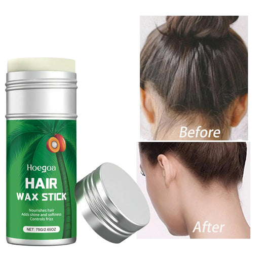 Strong Hold Hair Wax Stick – Anti-Frizz & Edge Control Hair Wax Stick Peaceful Pleasures Health and Wellness