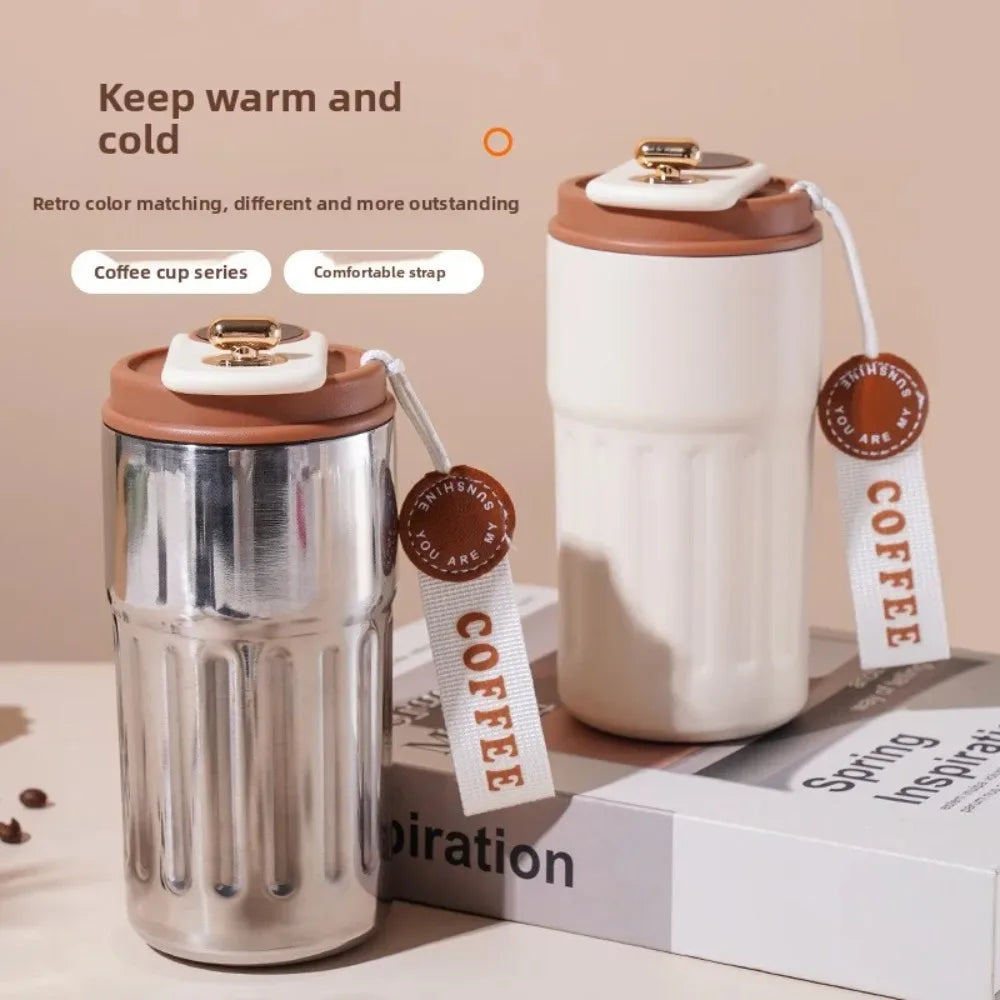 Smart Temp Display Coffee Mug | 450ml Vacuum Insulated Thermos
