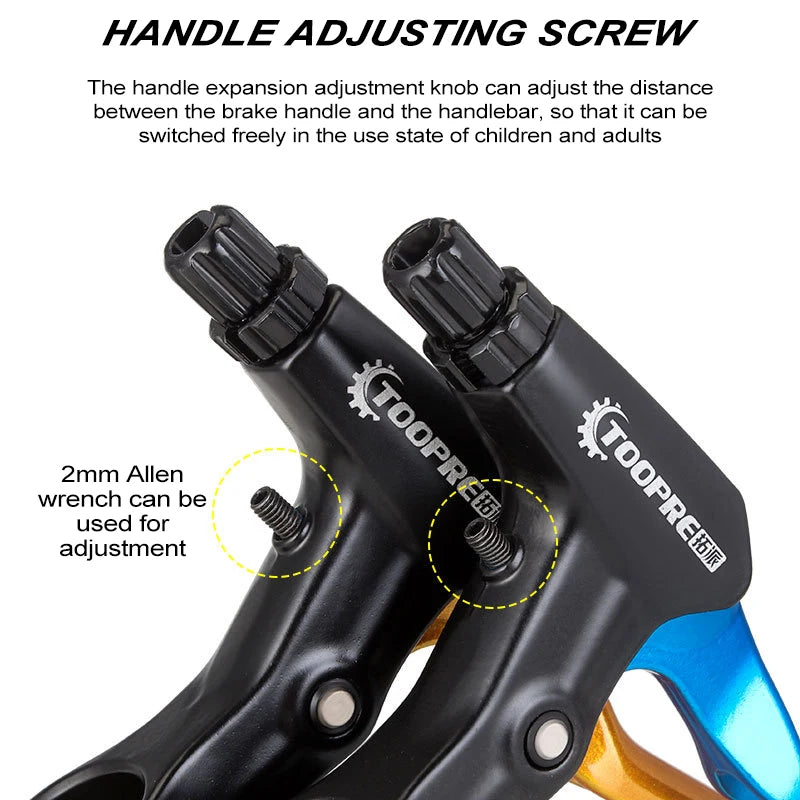 Aluminum Alloy Bicycle Brake Levers Lightweight And Convenient For Mountain Bike Road Bike Folding Bicycle Peaceful Pleasures Health and Wellness