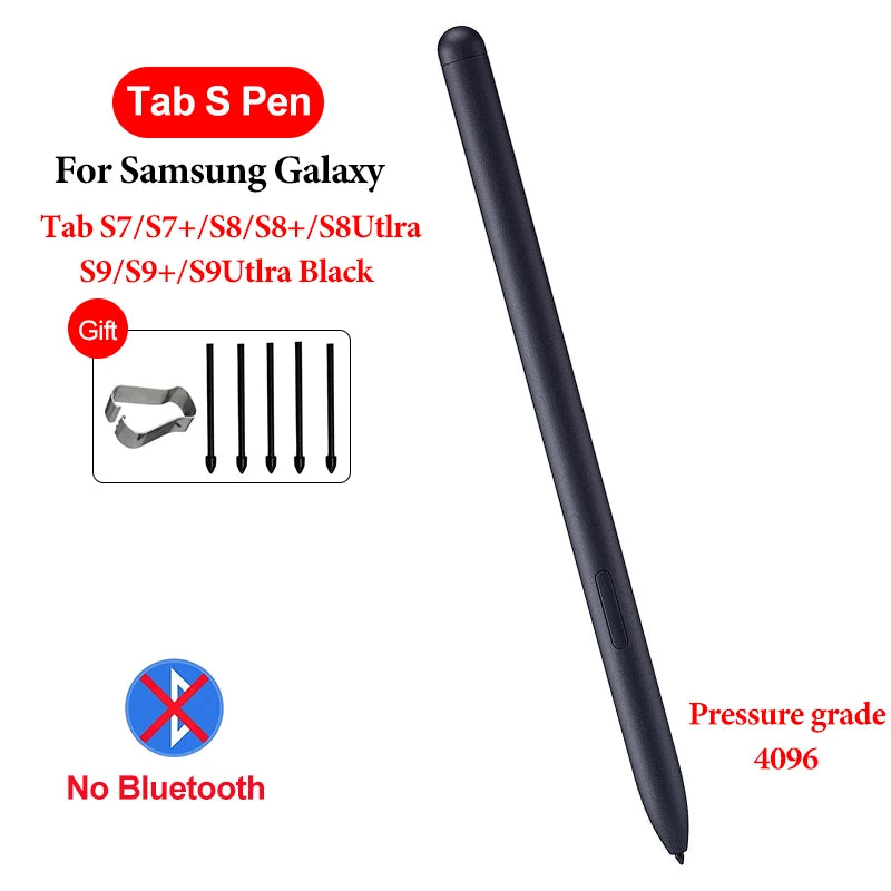 Pencil For Samsung Tablet Stylus Pen For Samsung Galaxy Tab s6 lite Touch Pencil Galaxy Tab s7 s8 s9 Pen for Samsung Stylus Pen Peaceful Pleasures Health and Wellness Black1 for TabS7 8 9