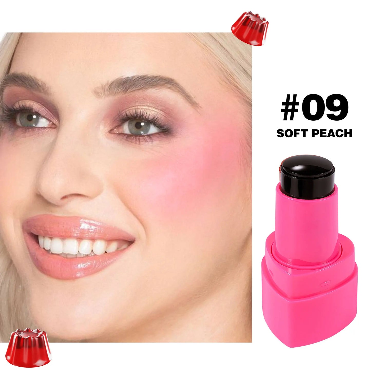 Handaiyan Jelly Blush Stick – 2-in-1 Lip & Cheek Tint