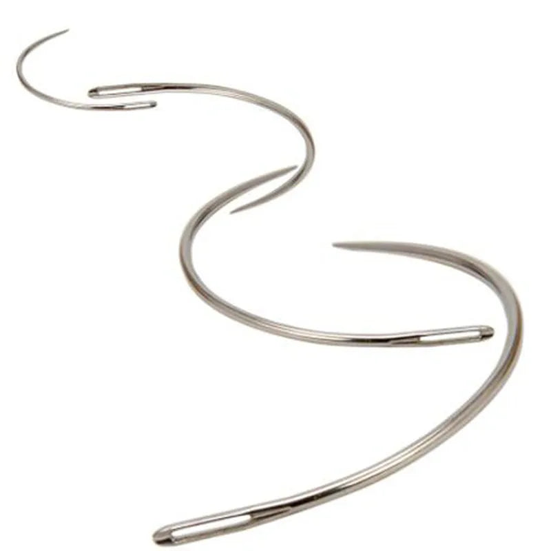 4-Piece Curved Needle Set – Leather, Shoe Repair & Sewing