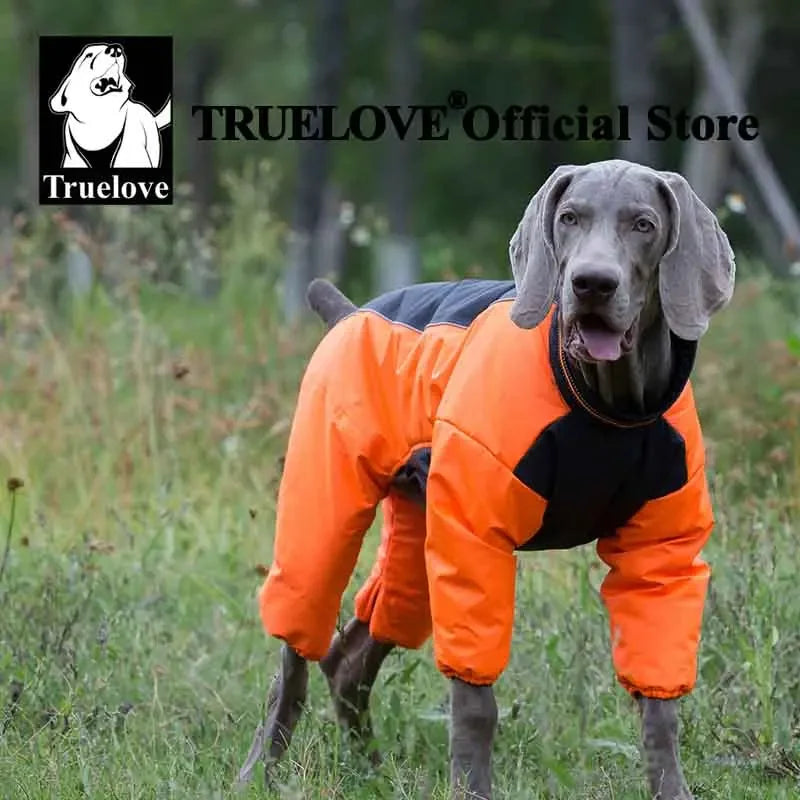 Truelove Winter Pet Dog Coat Reversible Clothes Outdoor Warm Big Small Dog Waterproof Reflective Walking Hiking Running TLG2271 Peaceful Pleasures Health and Wellness