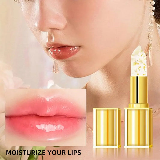 Gold Crystal PH Color Changing Lip Balm – Moisturizing Gloss Peaceful Pleasures Health and Wellness