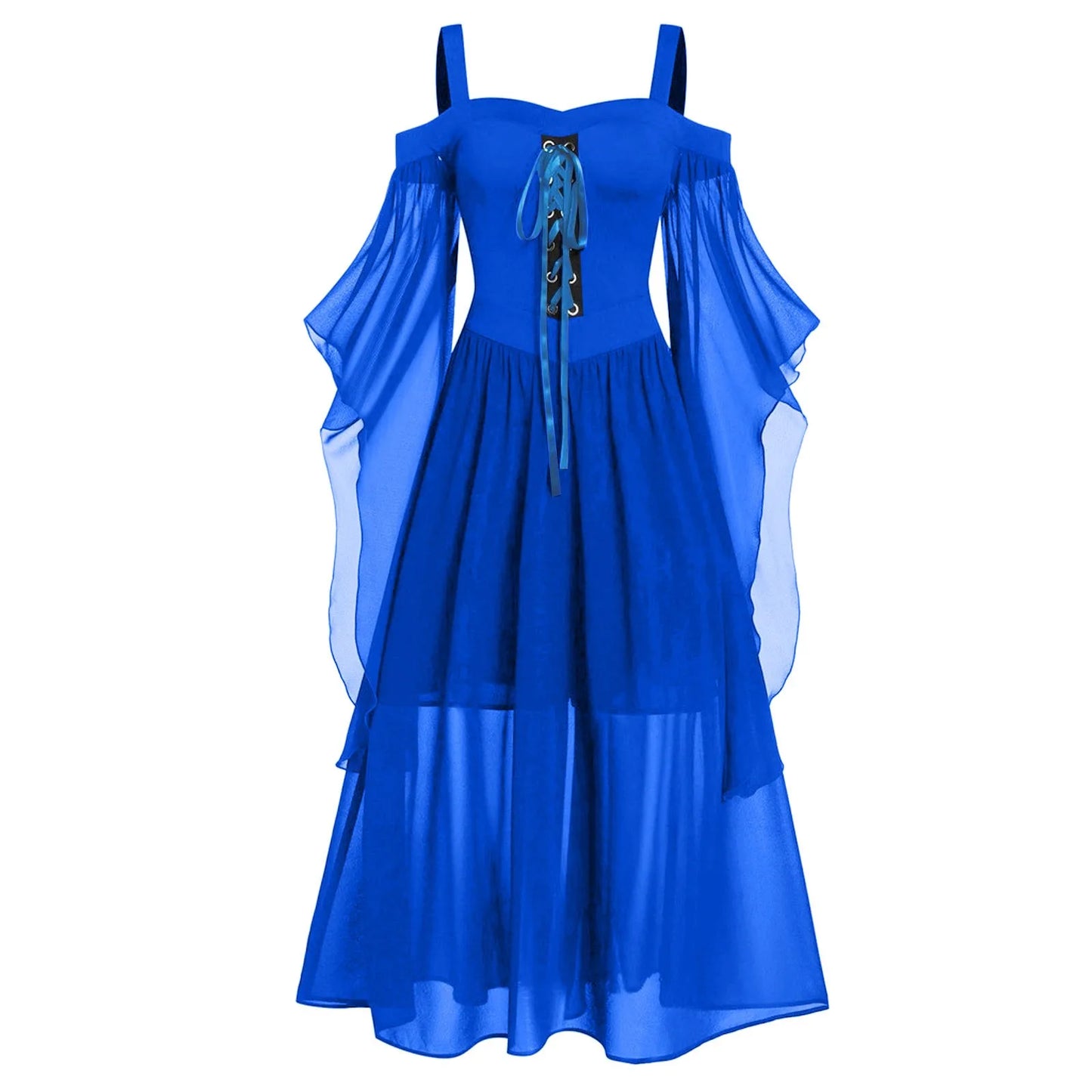 Women's Medieval Witch Gothic Dress | Plus Size Halloween Costume