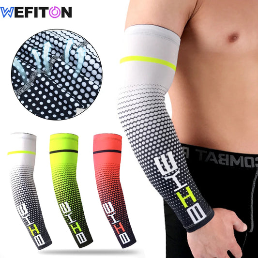 1Pair UV Block Cooling Arm Sleeves for Men & Women, Comfortable Sun Protection Arm Cover for Cycling, Hiking & Daily Wear Peaceful Pleasures Health and Wellness
