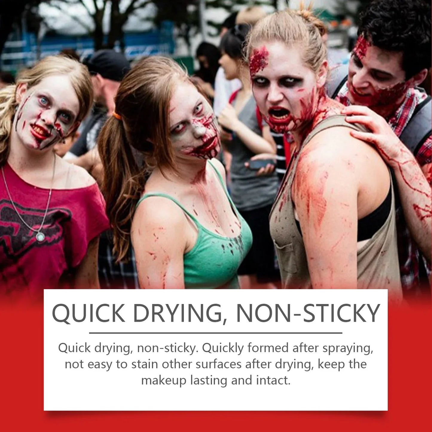 Halloween Fake Blood Spray – Zombie Vampire Wound Makeup