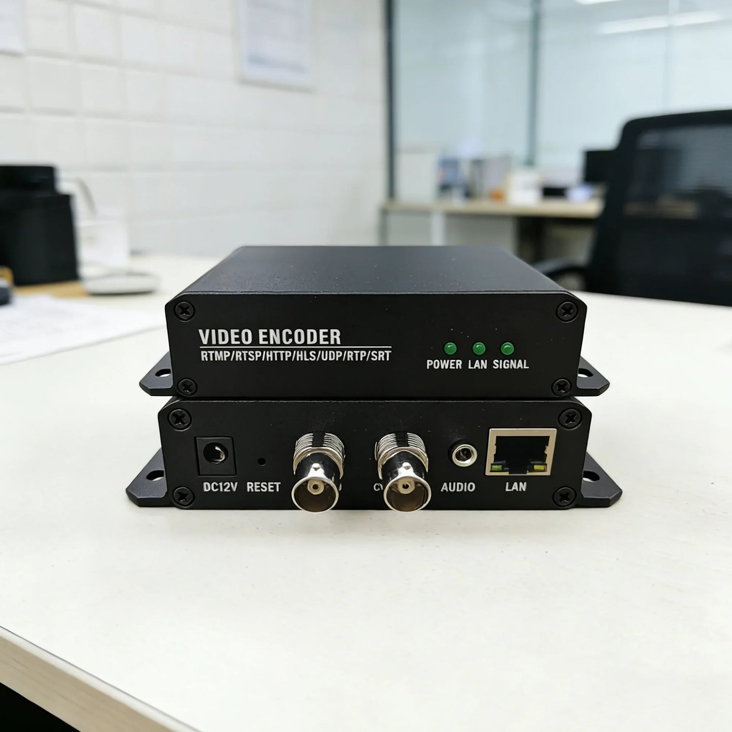 CVBS HD Video Encoder H.265 RTSP RTMP GB28181 NVR Streaming