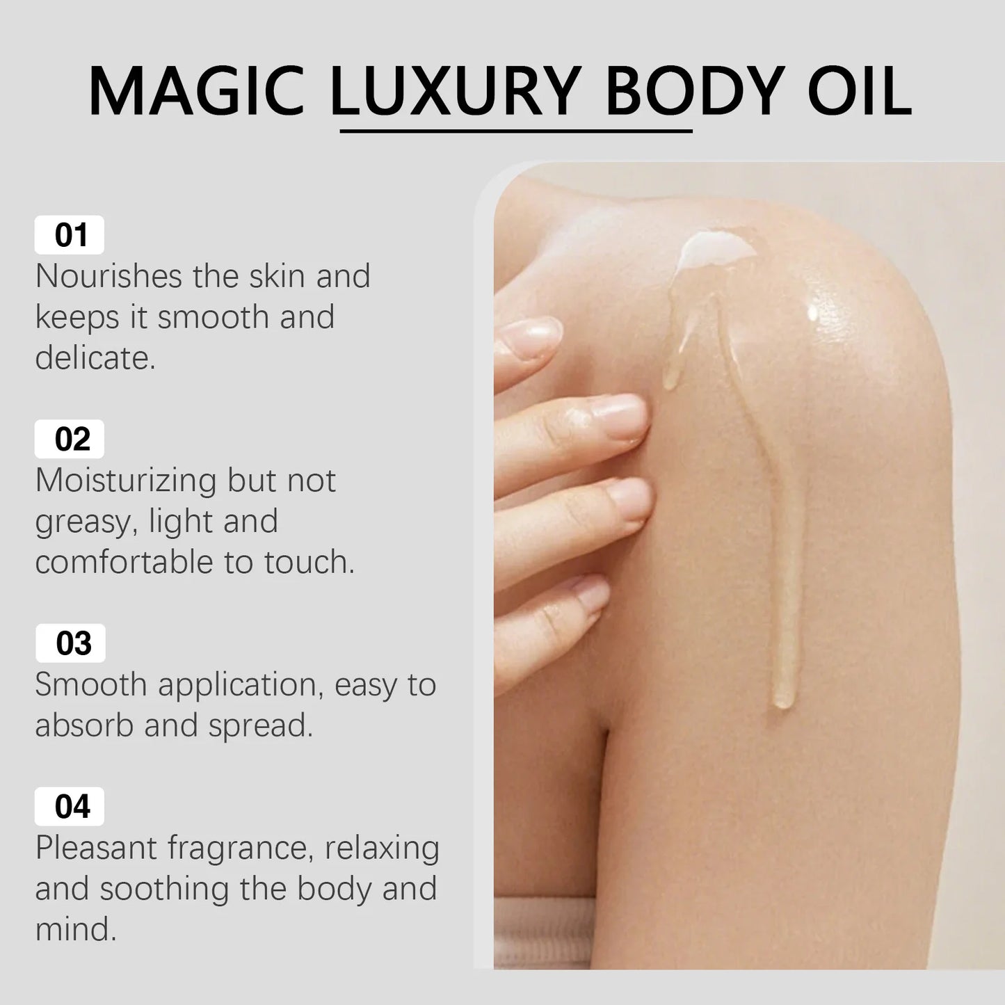 OceAura Firming Body Oil – Lift, Tighten & Moisturize 100ml