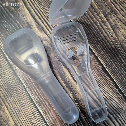 Clear Plastic Razor Storage Case | Travel Shaver Box Razor Storage Case Peaceful Pleasures Health and Wellness