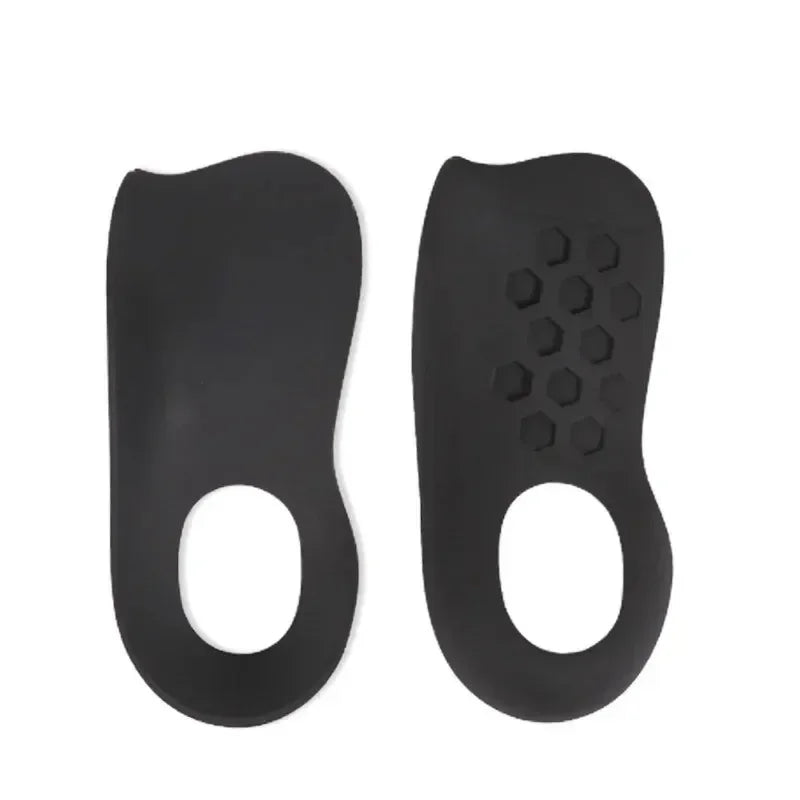 Arch Support Orthotic Insoles for Flat Feet & Plantar Fasciitis Orthotic Shoe Insoles Peaceful Pleasures Health and Wellness black 36-45cm