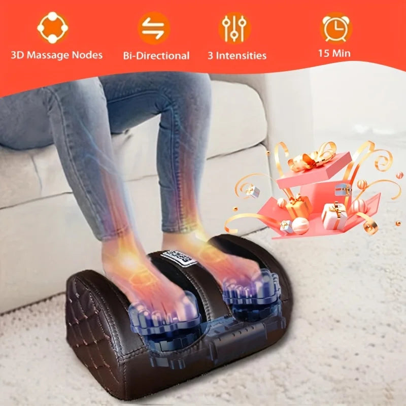oot and Leg Massager, Foot Sole Acupoint Massage, Meridian Massage Device. Features Foot Sole Kneading and Acupressure Pushing T Peaceful Pleasures Health and Wellness