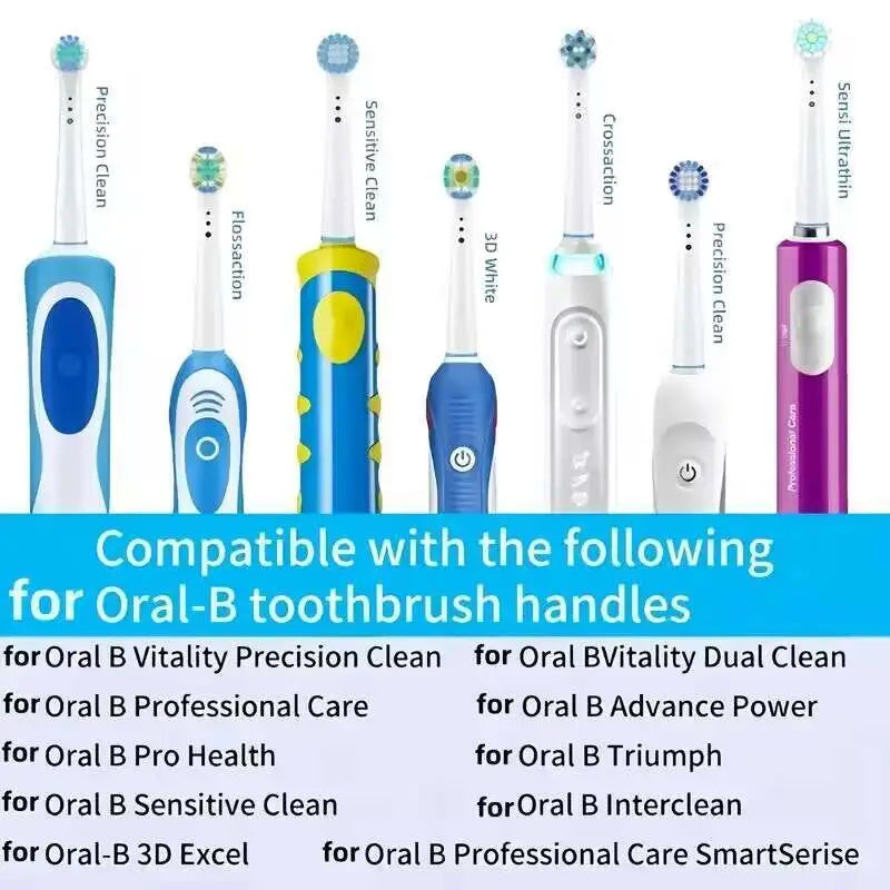 Oral-B Compatible Electric Toothbrush Replacement Heads