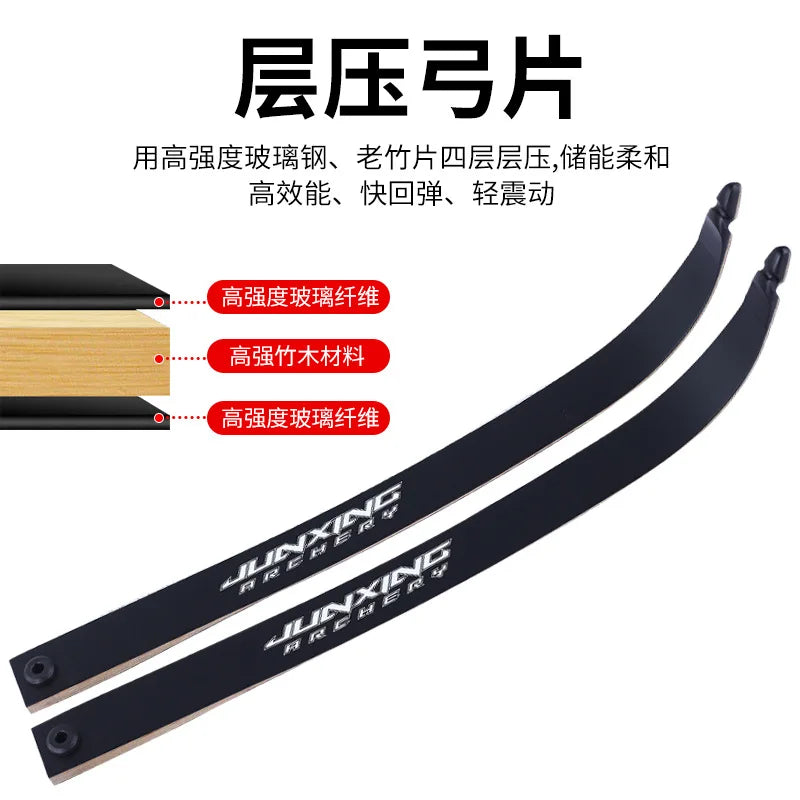 Youth Recurve Bow Split Body Aluminum Gold Competitive Training