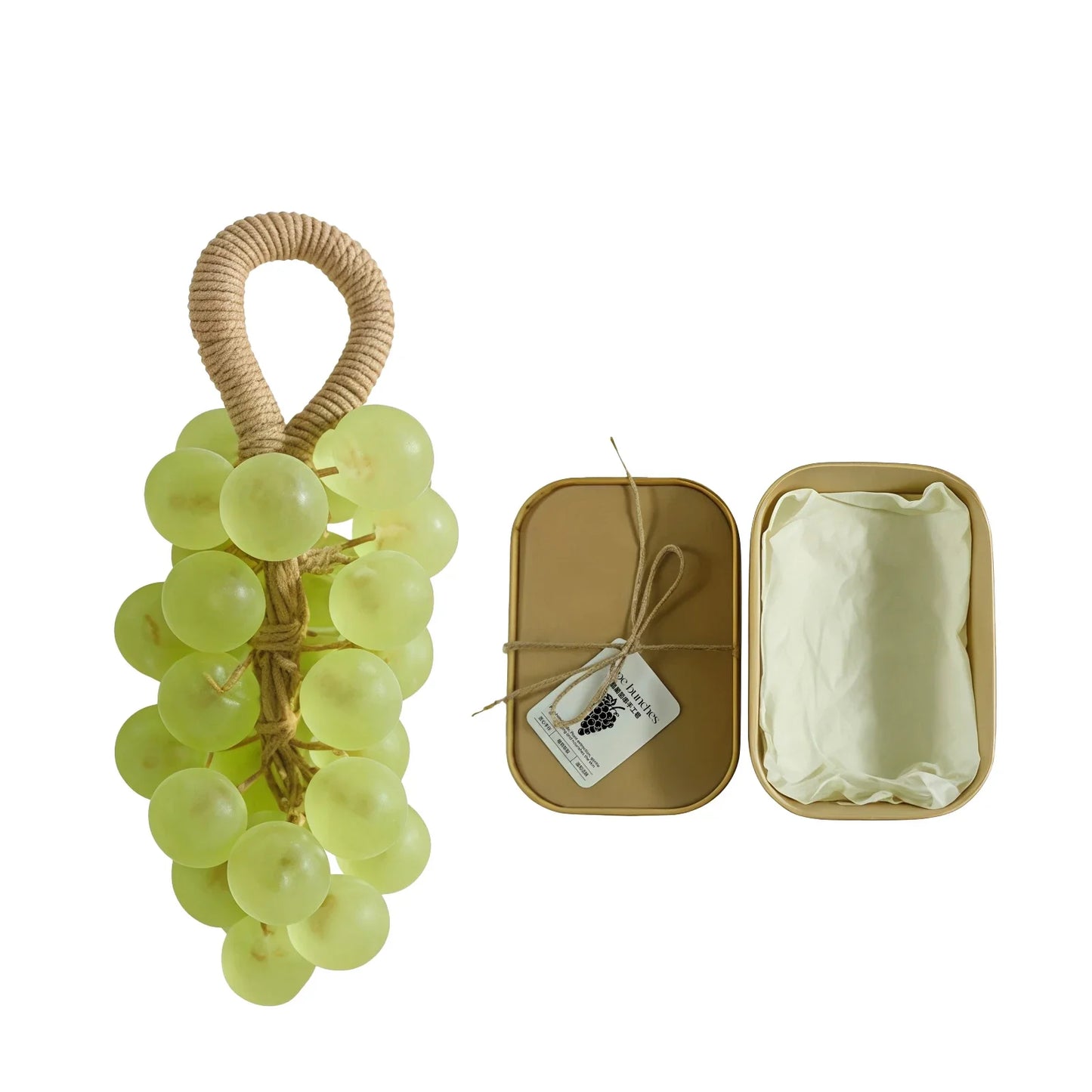 Handmade Grape Bunch Soap Gift Box – Plant Extract Bar
