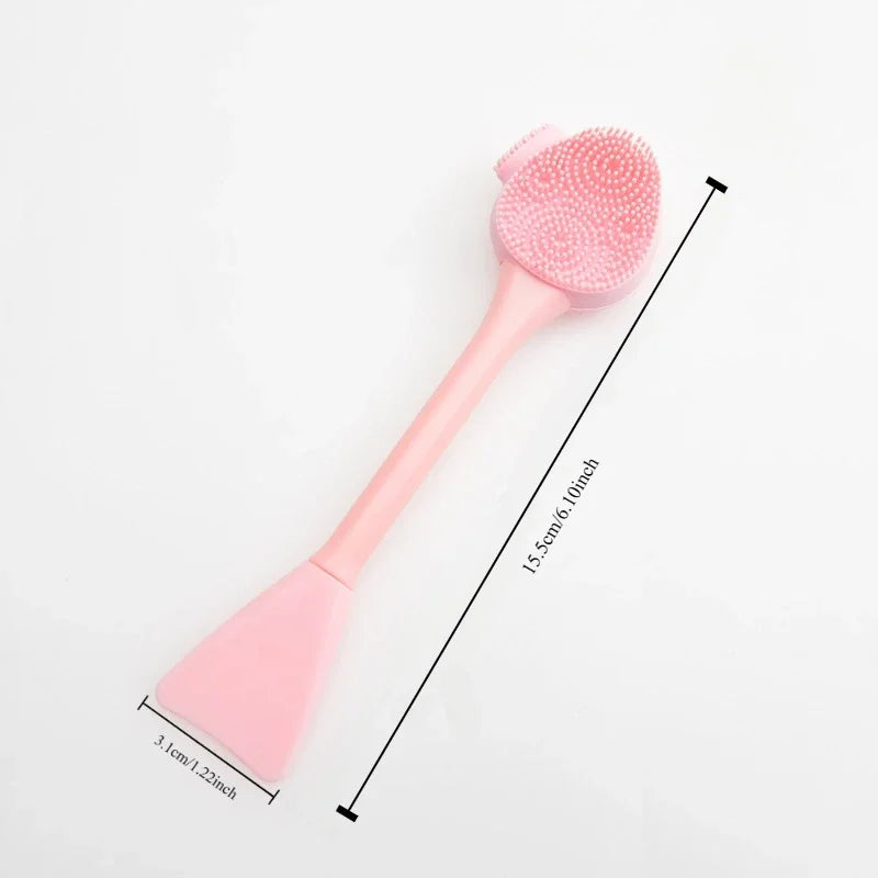 Silicone Facial Cleansing Brush & Mask Spatula | Multi-Head