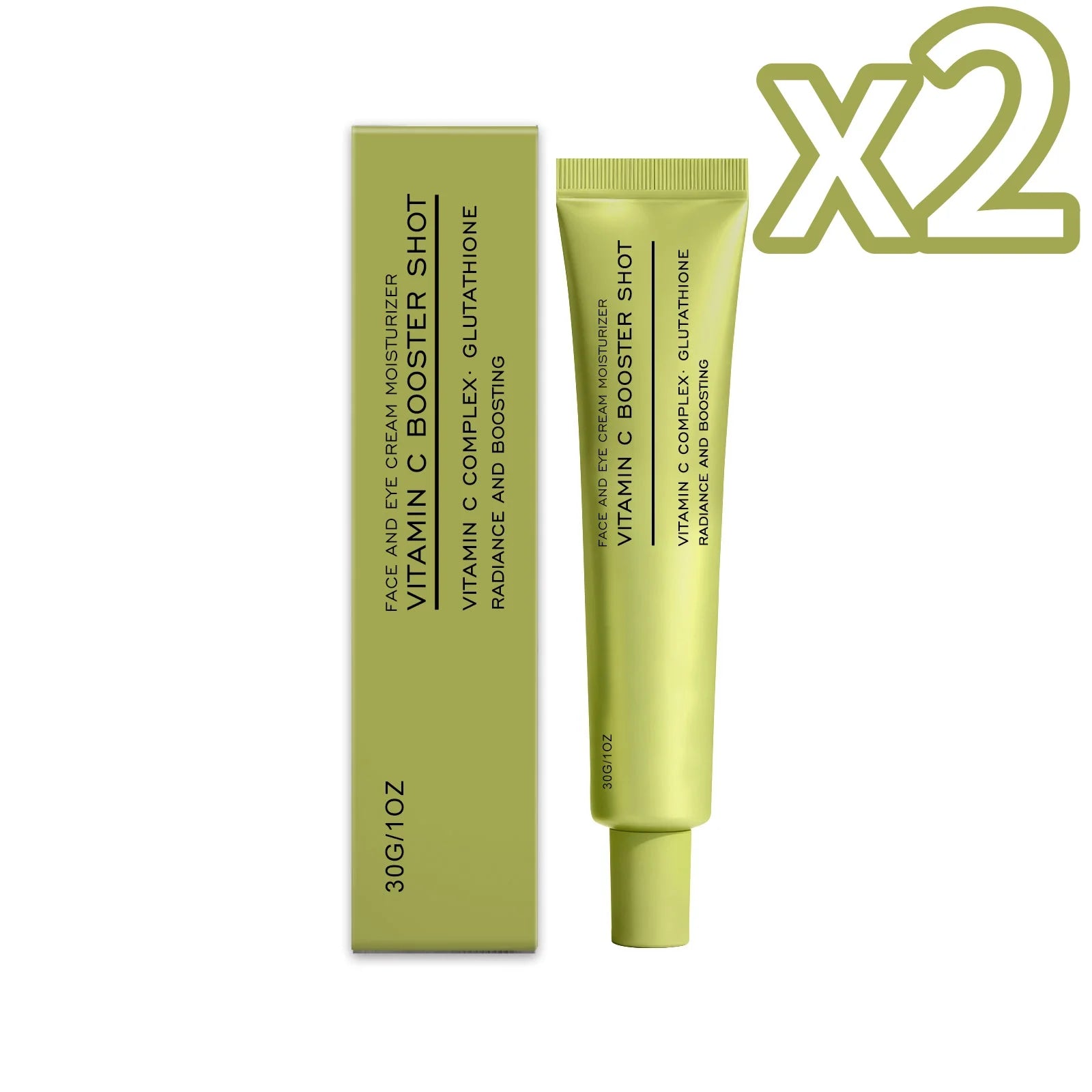 Nicotinamide Skin Moisturizing Cream Lock Water Hydrate Dry Skin Brighten Skins Tone Suitable Face Eye Use Vitamin C Moisturizer Peaceful Pleasures Health and Wellness 30g Boxed X 2PCS
