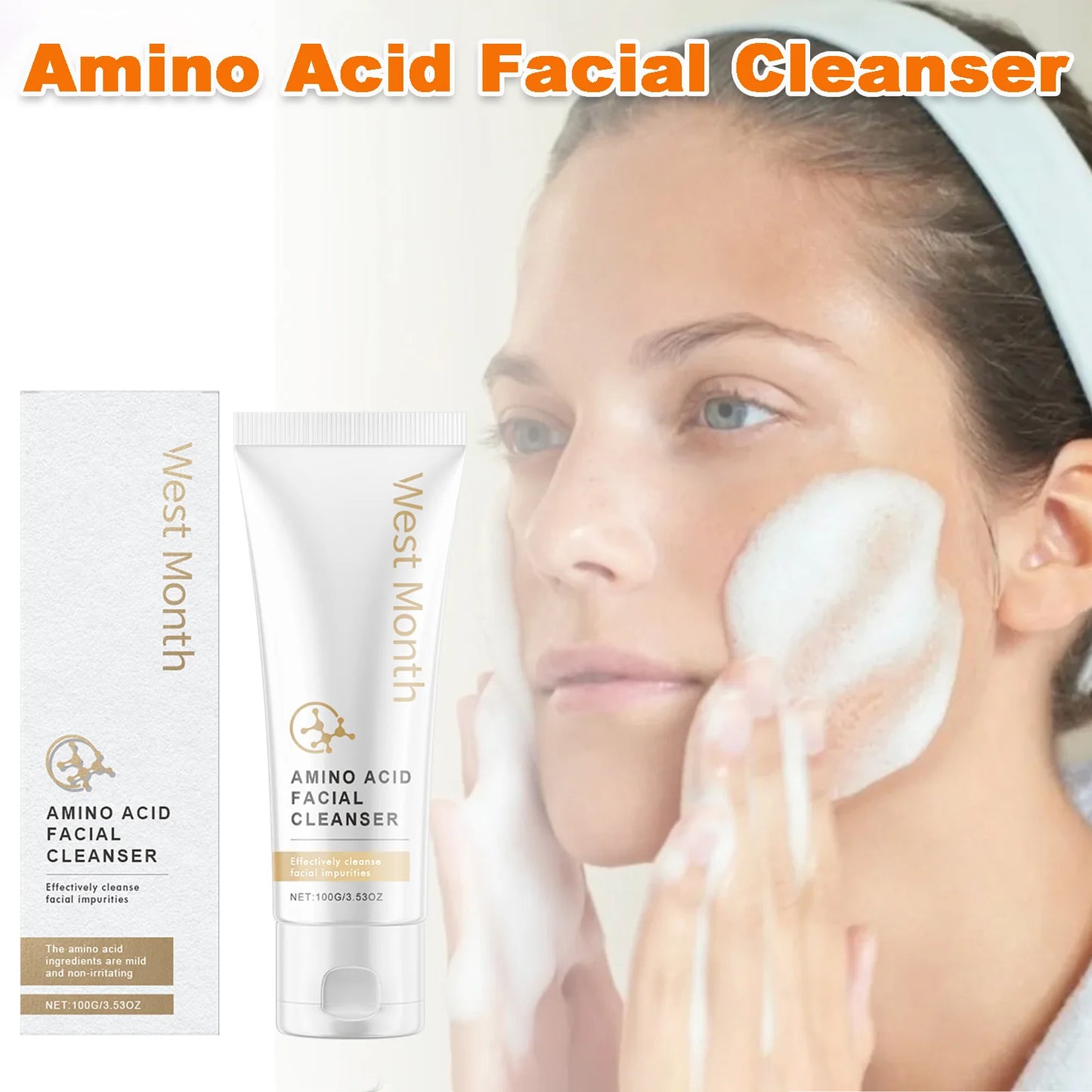 Amino Acid Facial Cleanser – Pore Purifying & Oil Control 100g