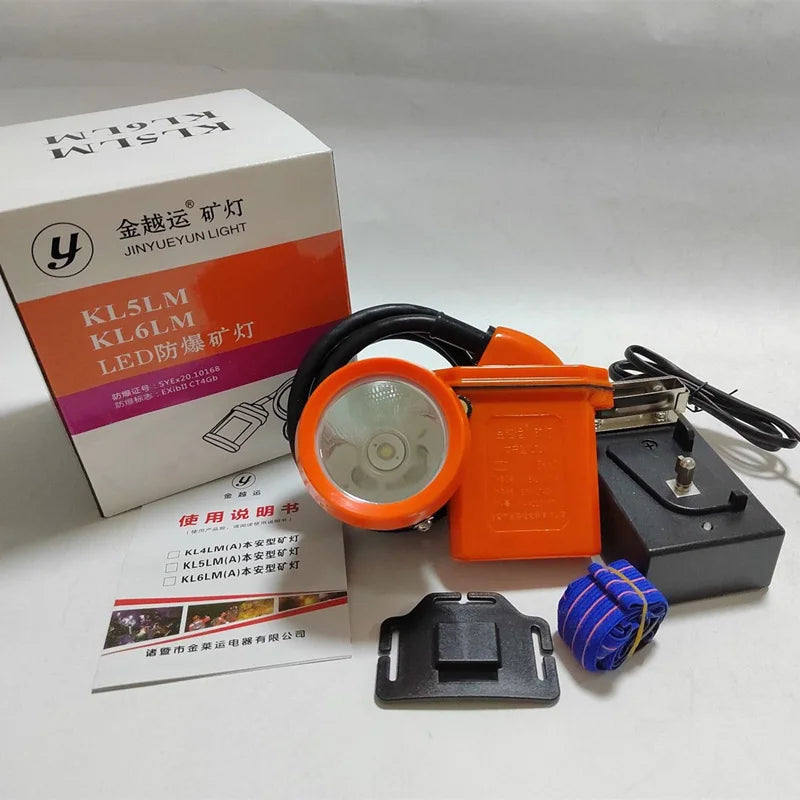 IP67 Waterproof LED Headlamp 45W–50W | Mining & Fishing