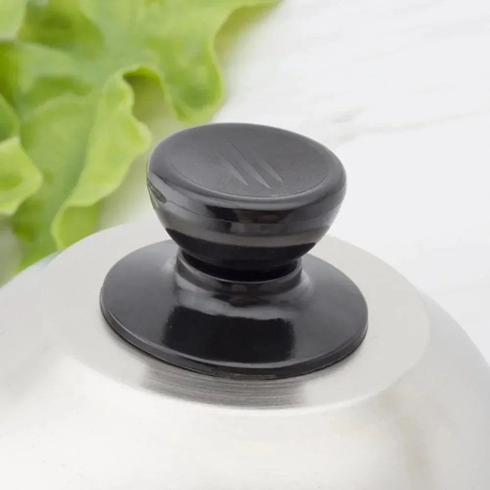 Stainless Steel Round Cheese Melting Dome Lid Cover for Frying Pan Barbecue Burgers Sandwiches Steak Cookware Peaceful Pleasures Health and Wellness