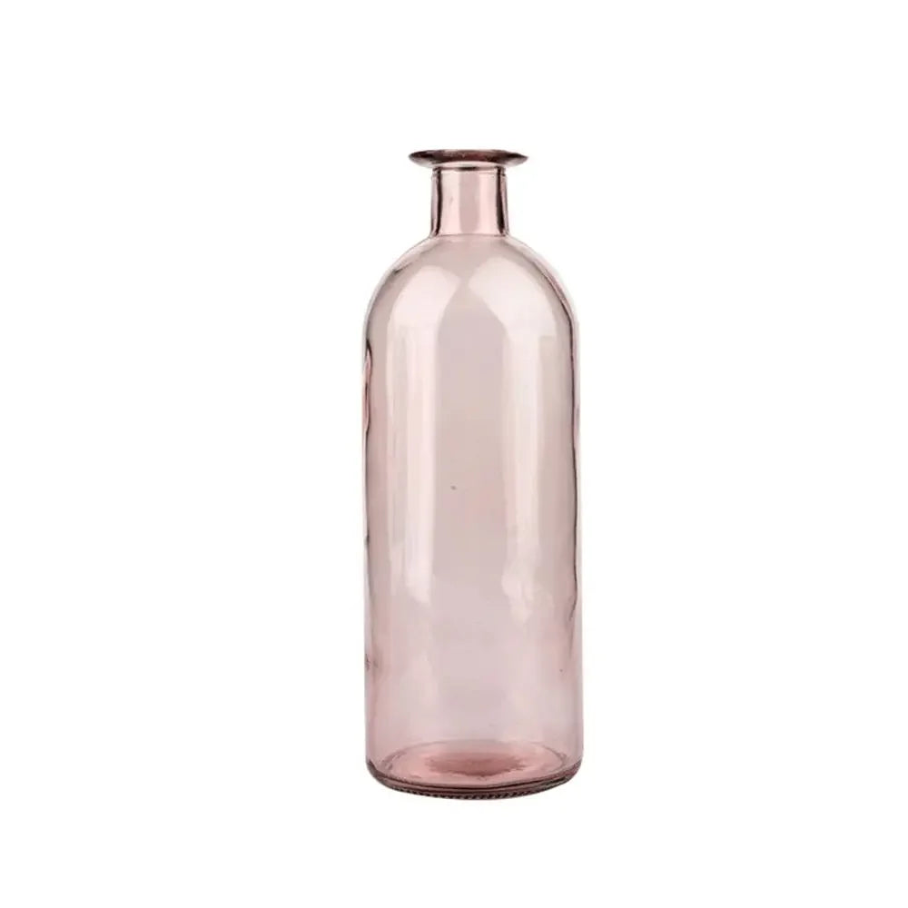 Transparent Glass Flower Vase | Modern Hydroponic Table Decor