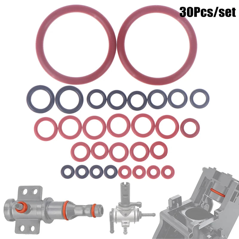 Saeco 30-Pc Silicone O-Ring Seal Kit – Brew Group Gasket Set