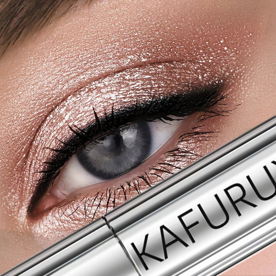 KAFURUX Metallic Glitter Eyeshadow Stick | 12 Colors, Waterproof
